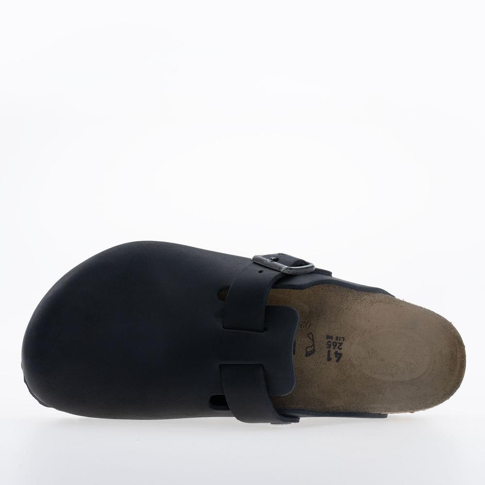 Klapky unisex Birkenstock Boston 59461 - čierne