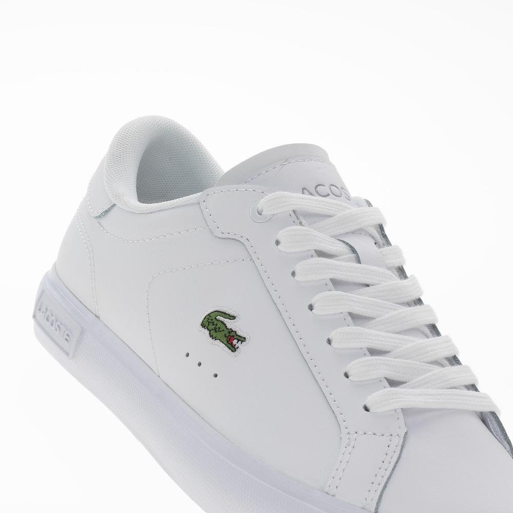 Topánky Lacoste Powercourt 125 2 SFA 749SFA0086-21G - biele