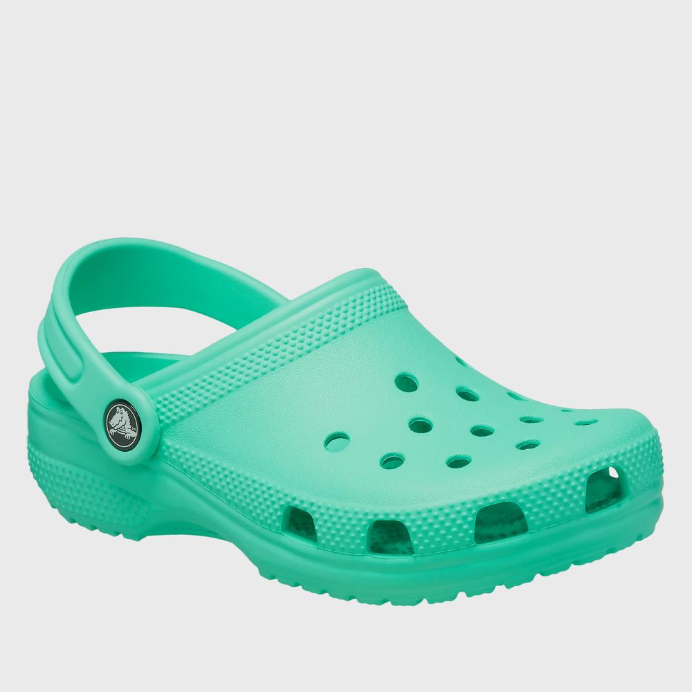 Klapky Crocs Classic Clog 206991-3WM - zelené