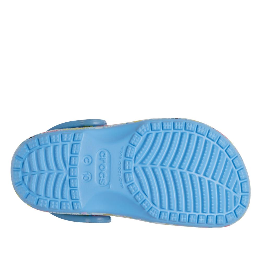 Klapky Crocs Toddler's Disney Stitch Classic Clog 209471-4TB - modré