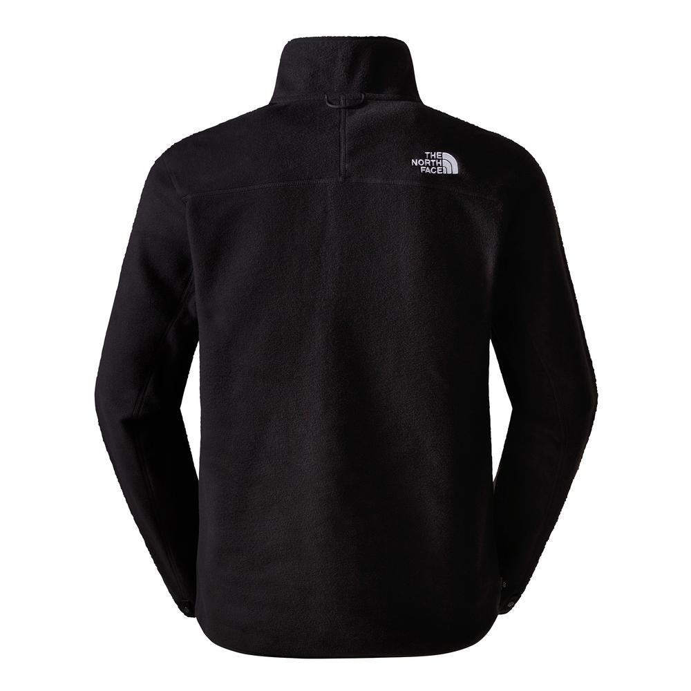 Blúza The North Face 100 Glacier Full-Zip Fleece 0A855X4H01 - čierne