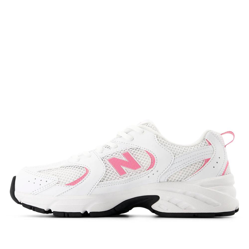 Detské topánky New Balance GR530CL - biele