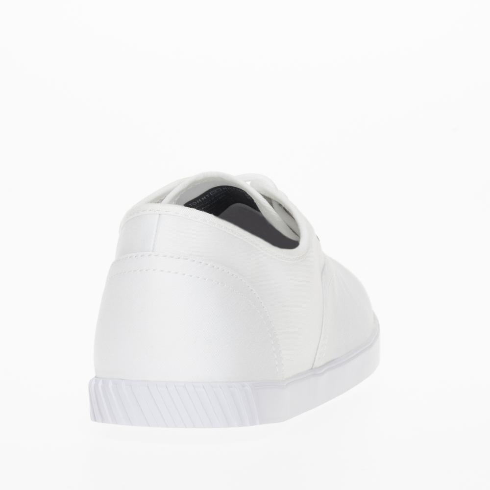 Topánky Tommy Hilfiger Canvas Lace Up FW0FW07805-YBS - biele