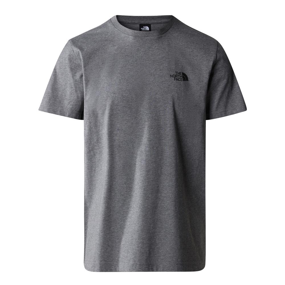 Tričko The North Face Simple Dome 0A87NGDYY1 - šedý