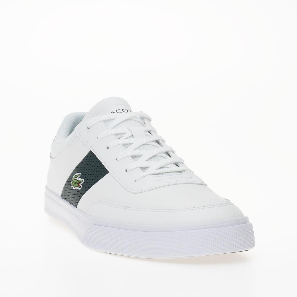 Topánky Lacoste Court Master Pro 1232 SMA 745SMA0121-1R5 - biele