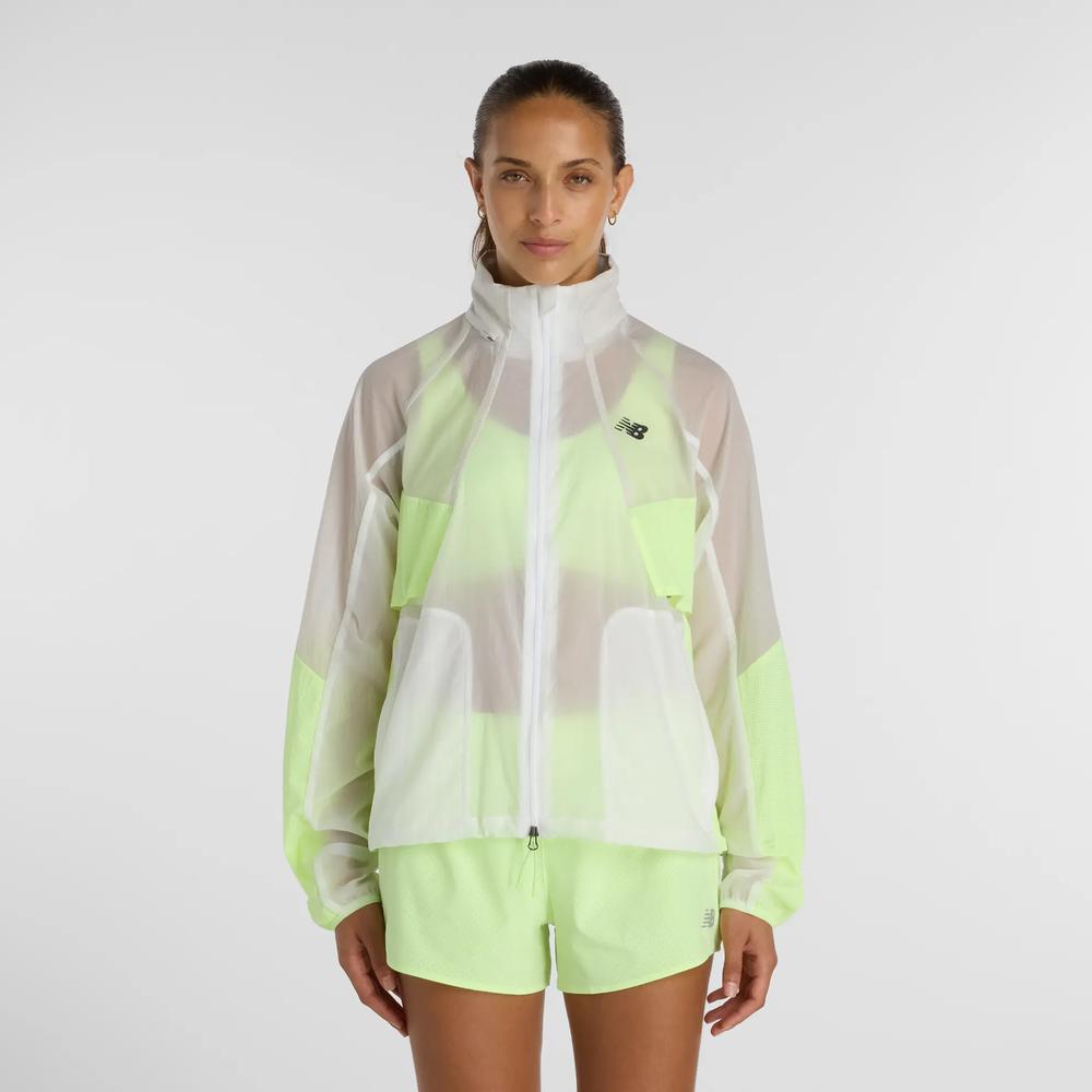 Dámská bunda New Balance WJ61J326AFG - biele