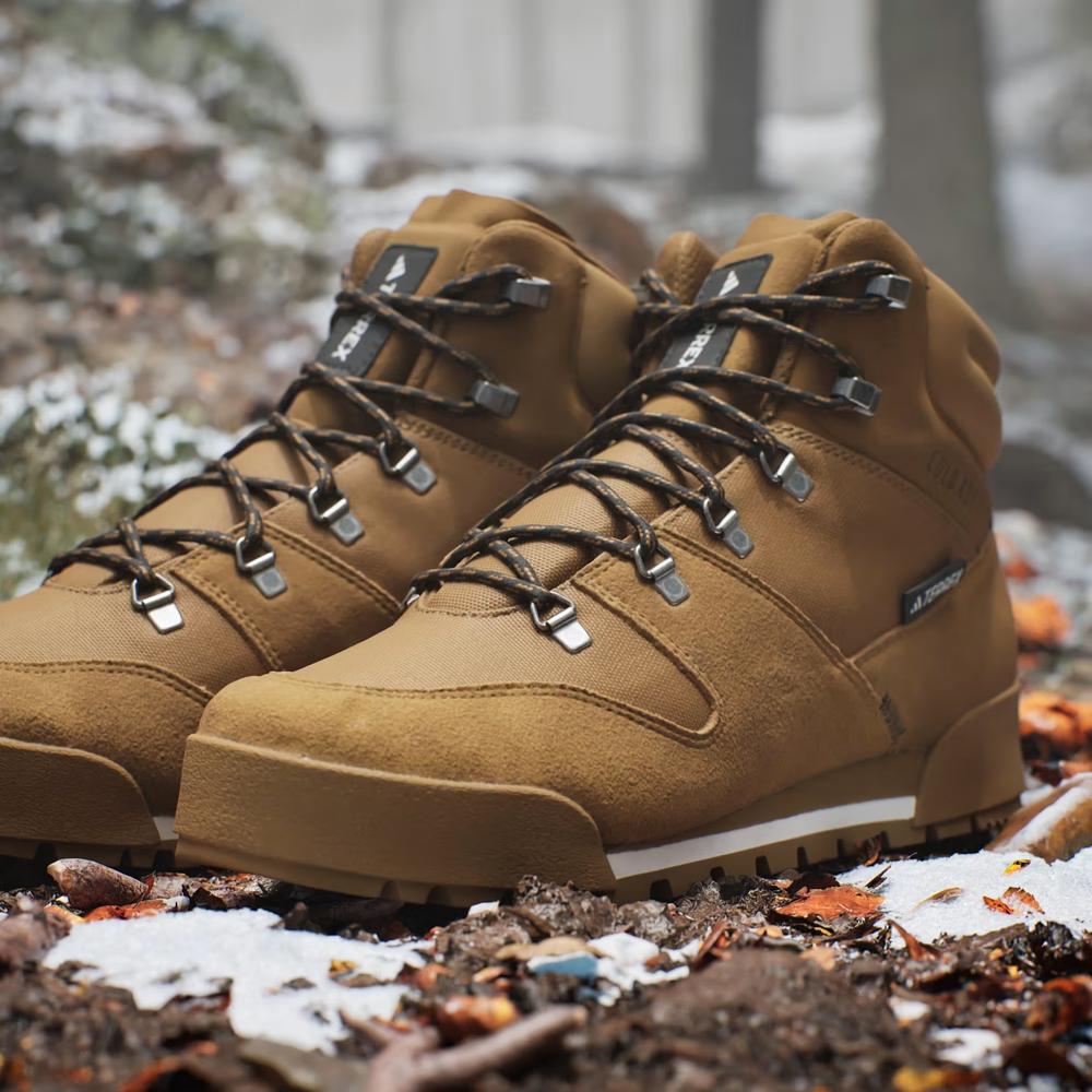 Topánky pánske adidas Terrex Snowpitch Cold.Rdy Hiking IH3664 - hnedé