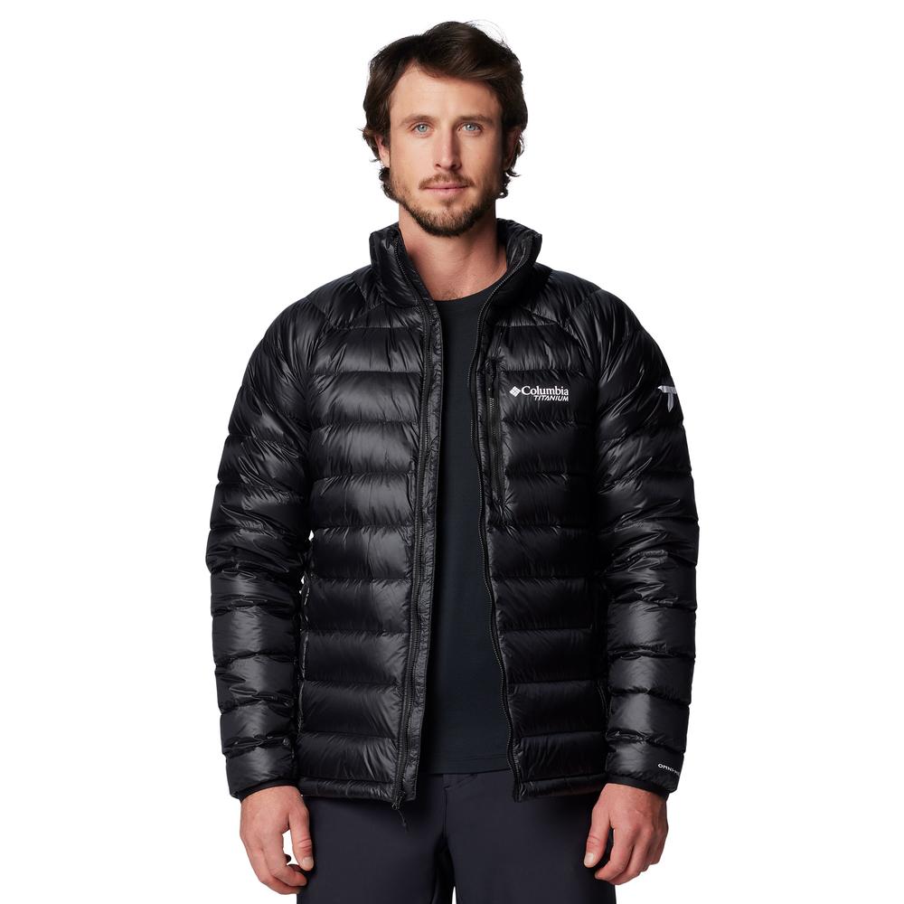 Mužský bunda Columbia Arctic Crest Down 2088784010 - čierne