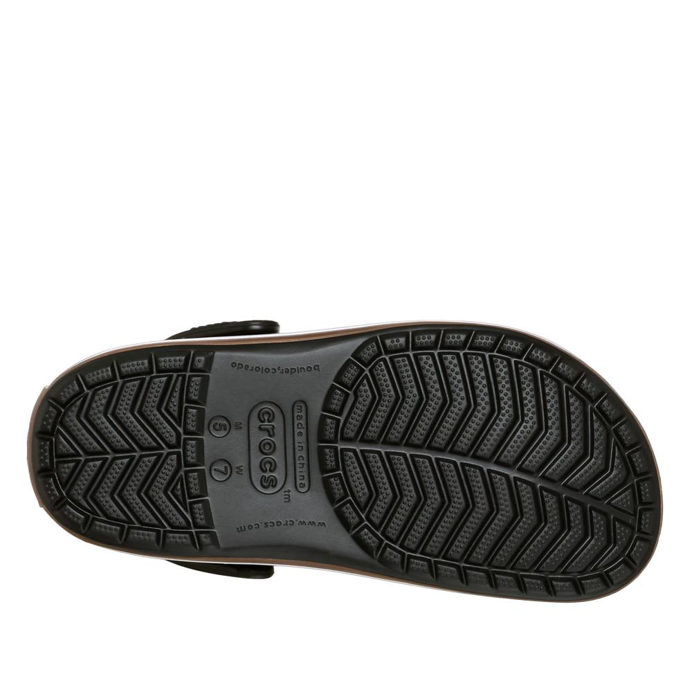 Klapky pánske Crocs Crocband Gum Clog 212756-001 - čierne