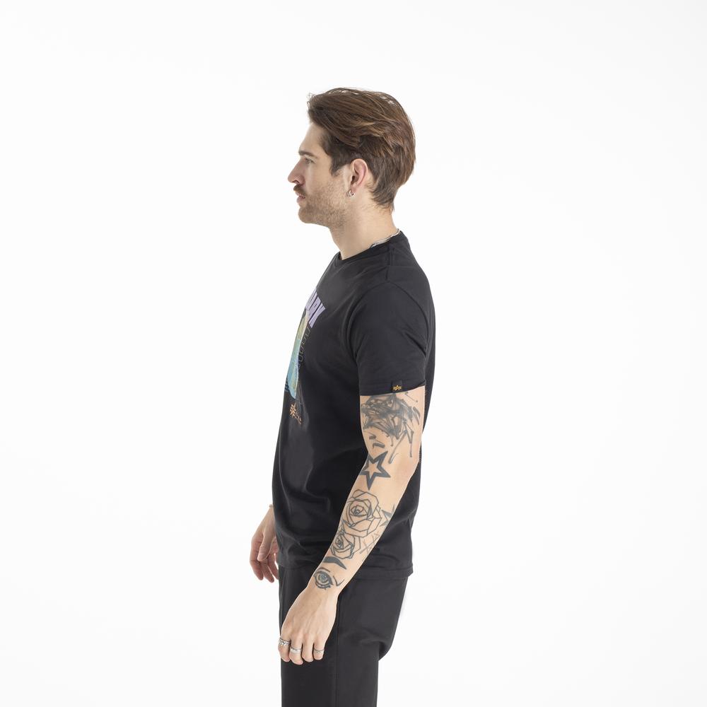 Tričko Alpha Industries Dark Side 108510556 - čierne