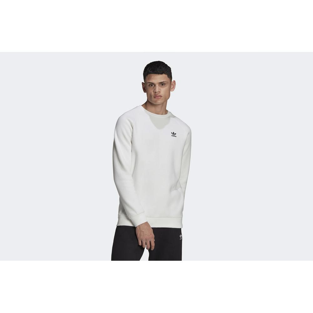 Blúza adidas Adicolor Essentials Trefoil Crewneck H34644 - biele