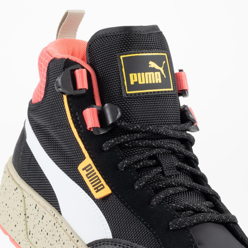 Topánky Puma Karmen Mid Open Road 38585801 - čierne