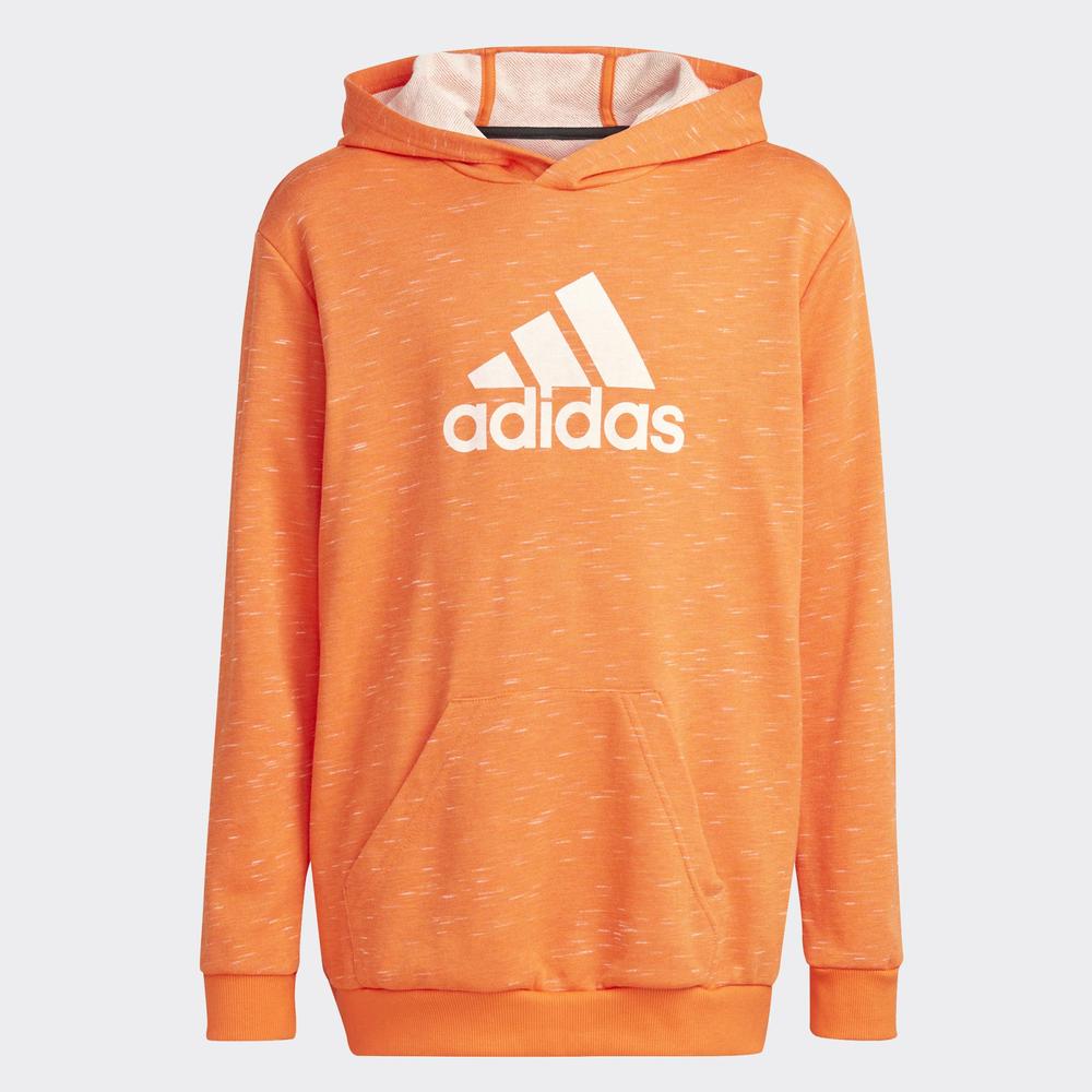Blúza adidas Future Icons Badge Of Sport Hooded Sweatshirt HP0904 - pomarančové