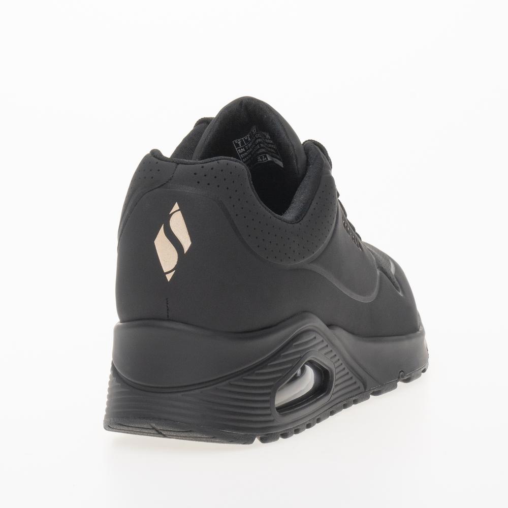 Topánky dámske Skechers Uno Stand on Air 73690BBK - čierne