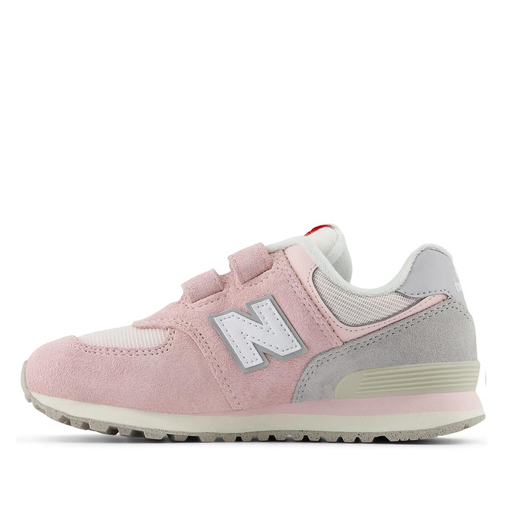 Detské topánky New Balance PV574BKM - ružové