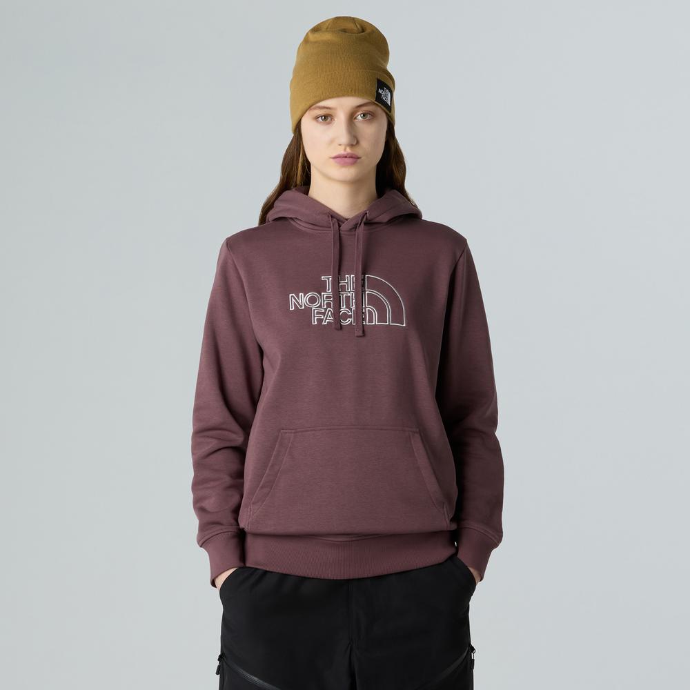 Dámske blúza The North Face Drew Peak Light 0A8C1DFAI1 - hnedé