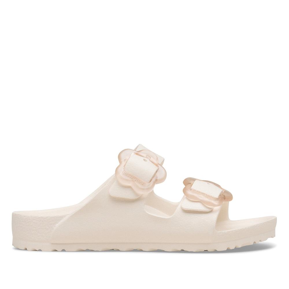 Klapky Birkenstock Arizona Flower Eva Kids 1031291 - béžové