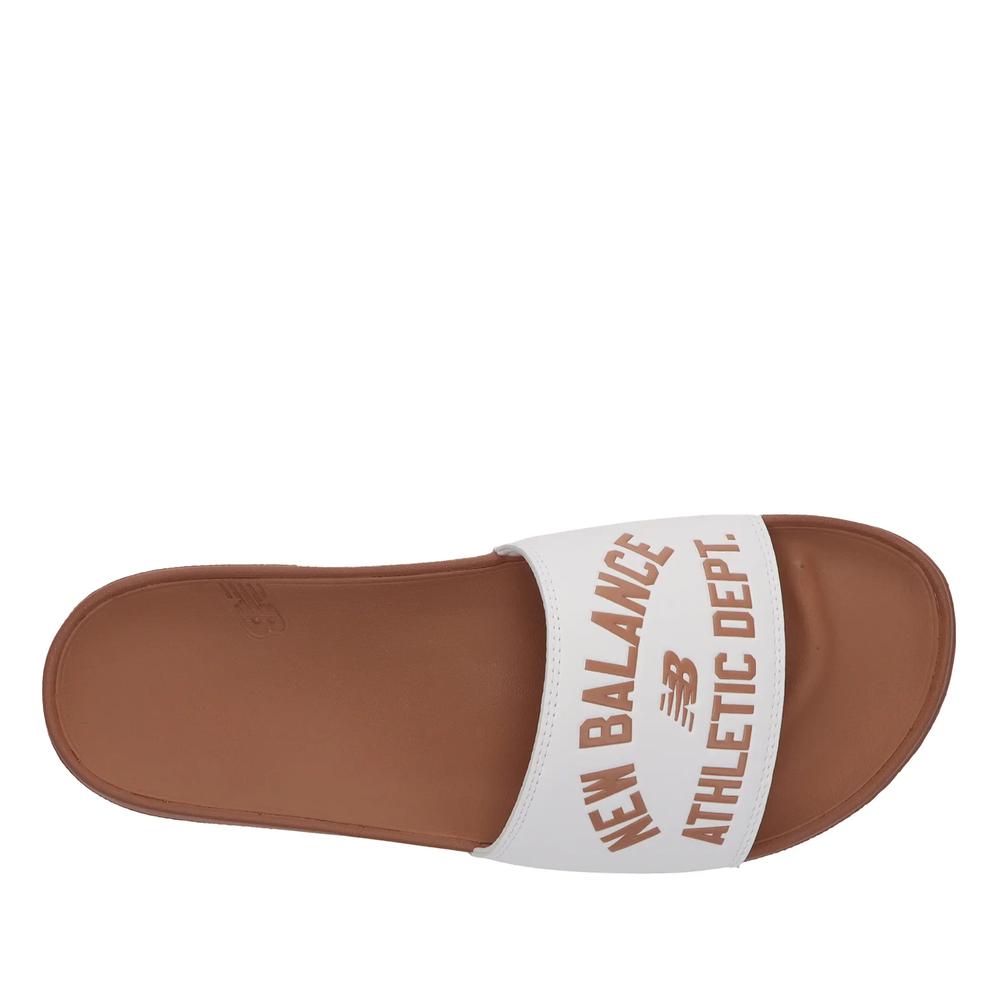 Šľapky New Balance SMF200L3 - hnedé