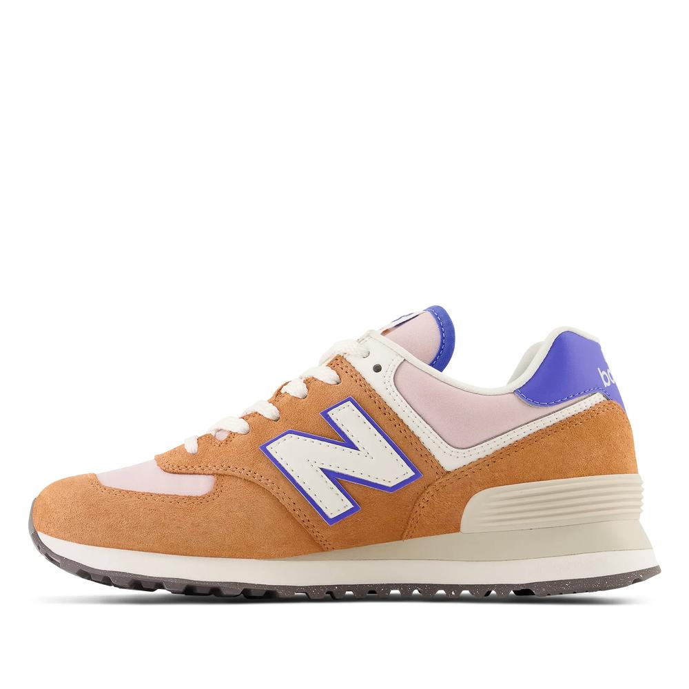 Topánky New Balance WL574QB – hnedý