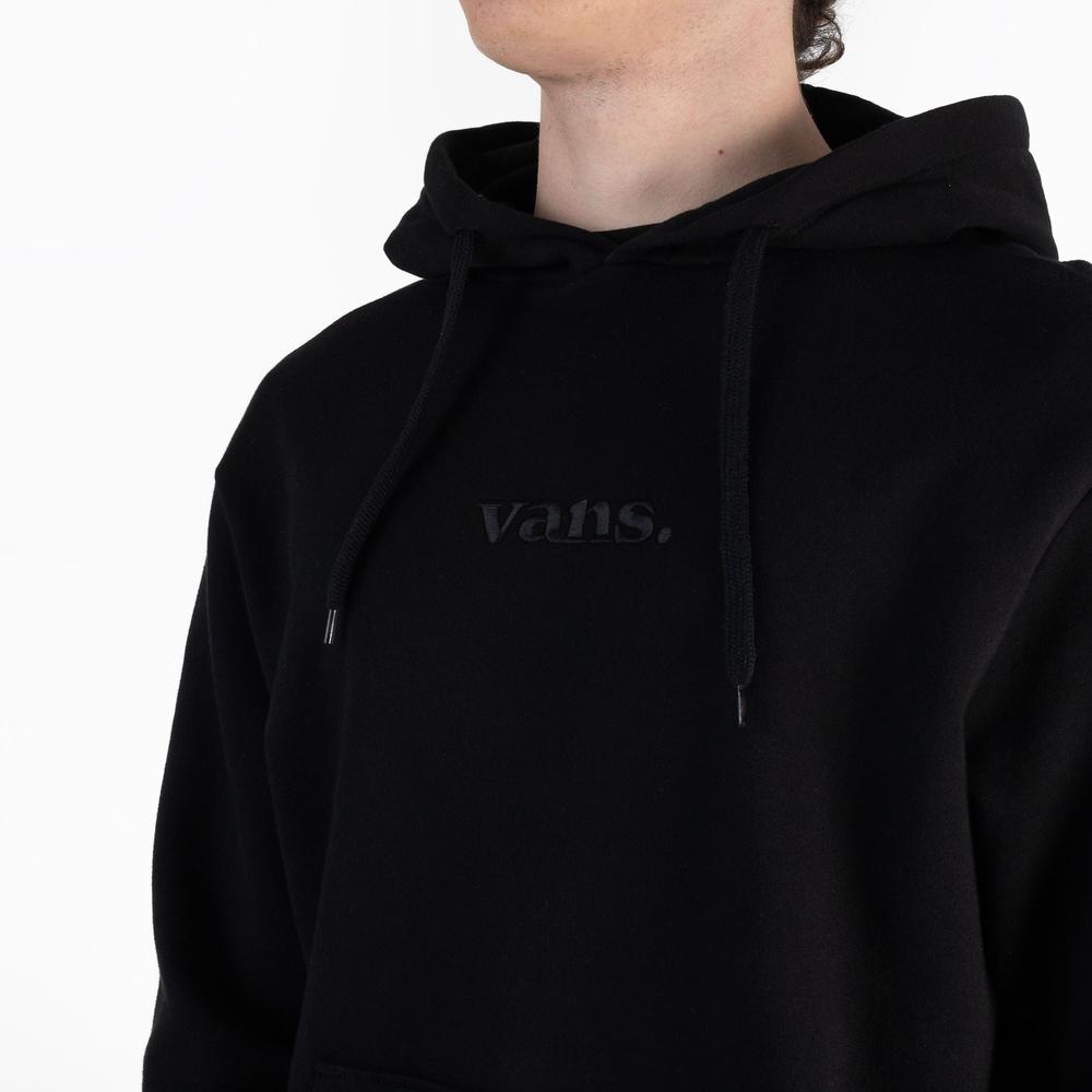 Blúza Vans Essential Relaxed Pullover VN000H8ZBLK1 - čierne