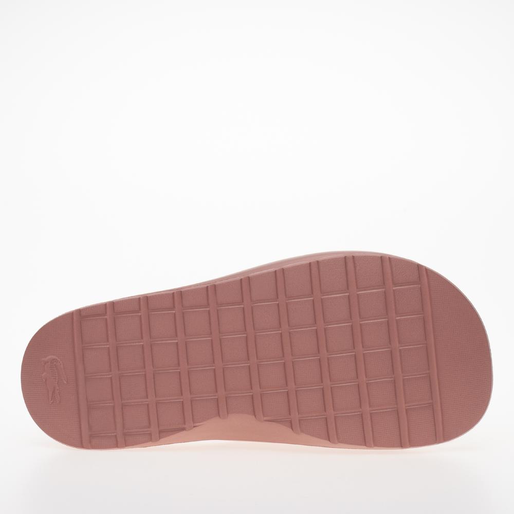 Klapky Lacoste Serve Slide 20 747CFA0020-F50 - ružové