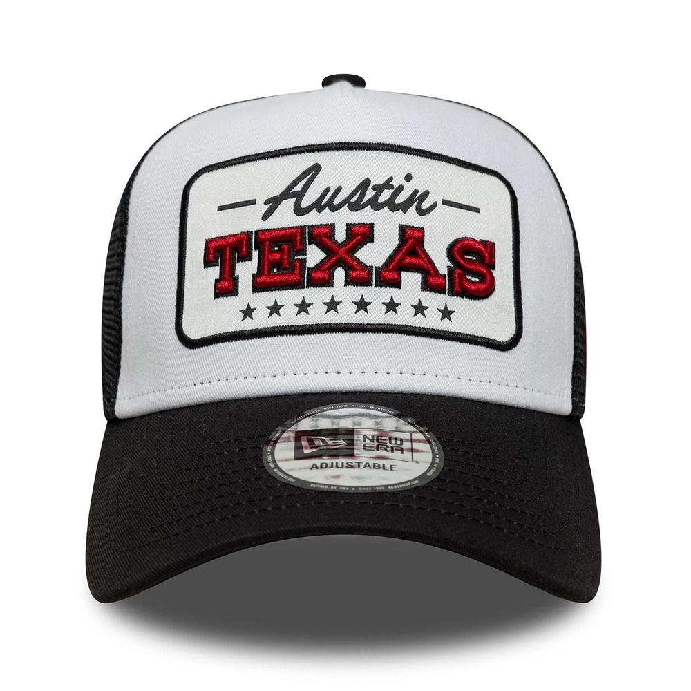 Čiapka pánske New Era Location Patch 9FORTY A-Frame Trucker 60771864 - čierne