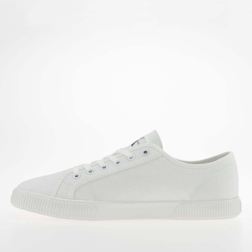 Topánky Calvin Klein Jeans Essential Vulcanized 1 YM0YM00306-YBR - biele