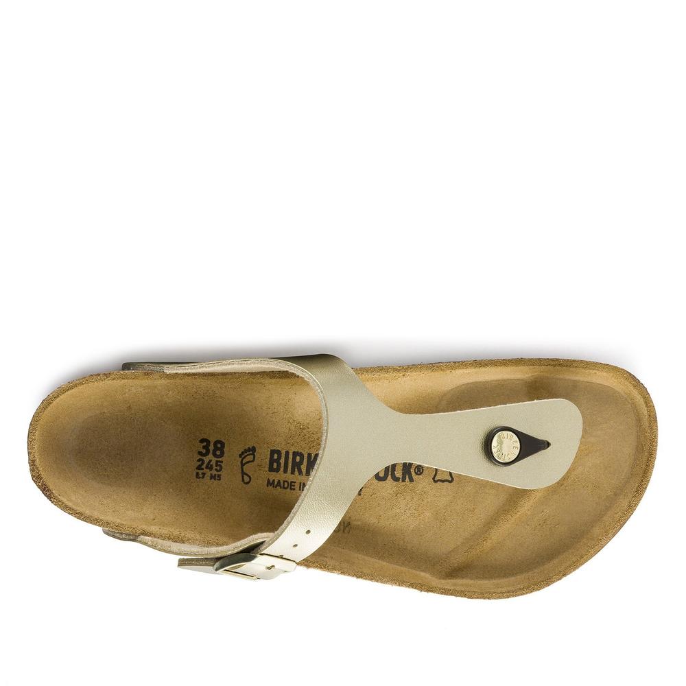 Dámske Žabky Birkenstock Gizeh 1016108 - zlato