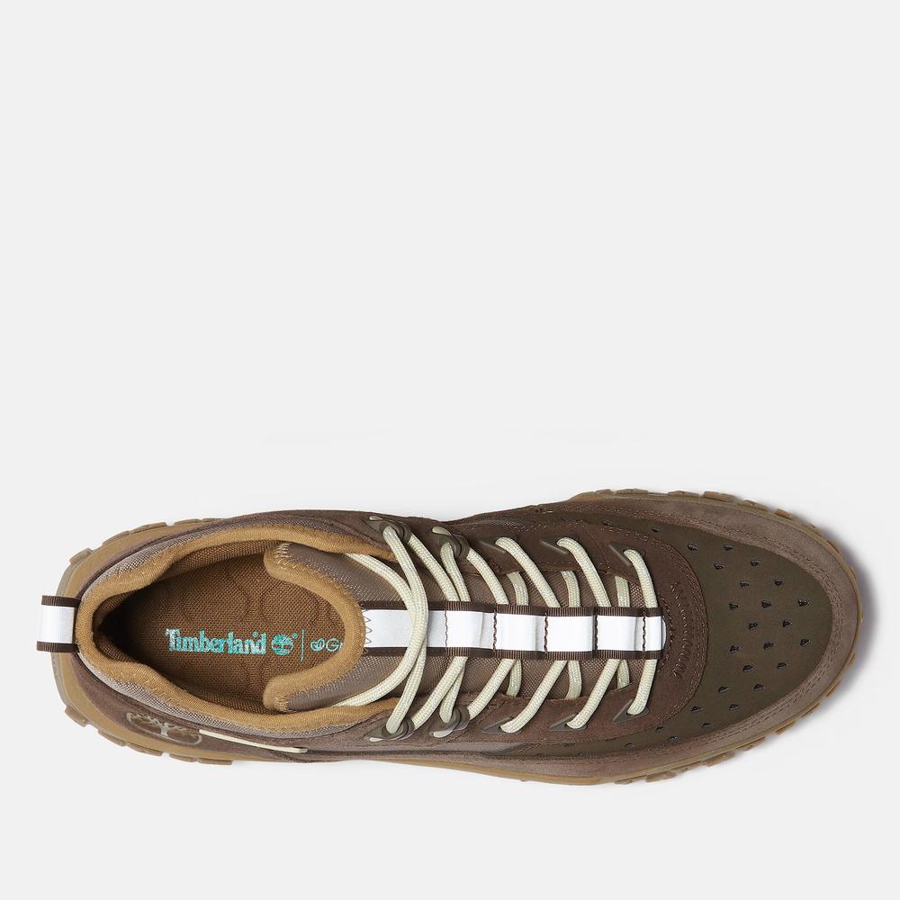 Topánky pánske Timberland Greenstride Motion 6 Mid Lace TB0A6CW12421 - hnedé