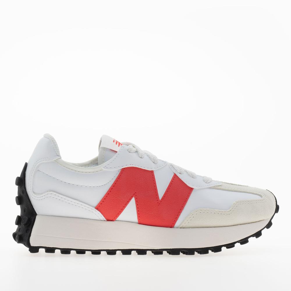 Unisex topánky New Balance U327SKA - biele