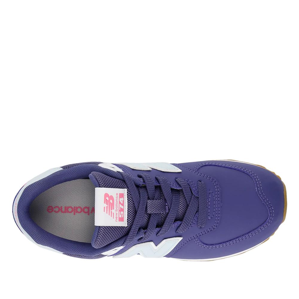 Detské topánky New Balance GC574NJ - tmavomodré