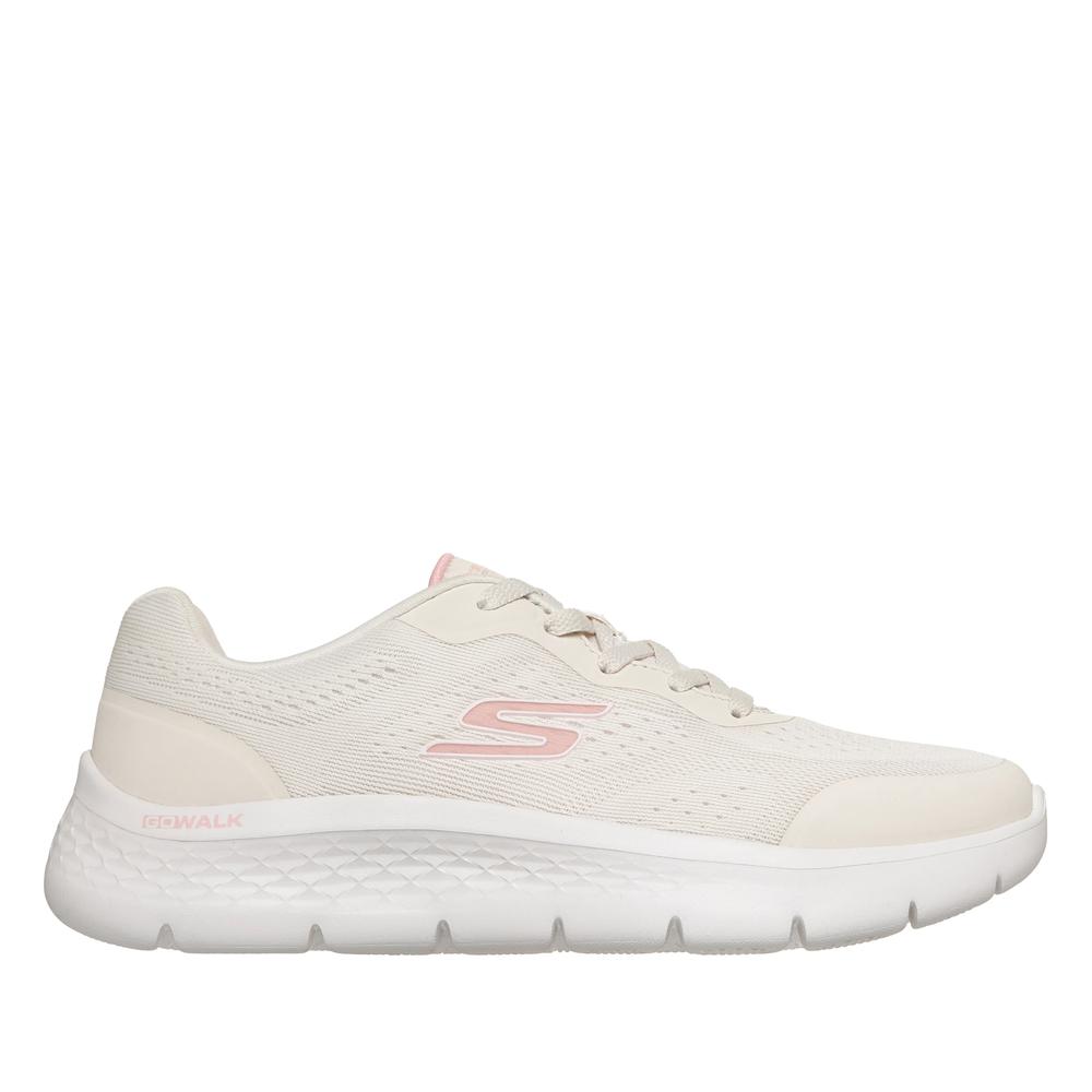 Dámske topánky Skechers Go Walk Flex Serenity 125526NTPK - béžové