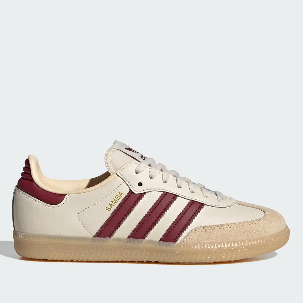 Detské topánky adidas Originals Samba OG J JQ8554 - béžové