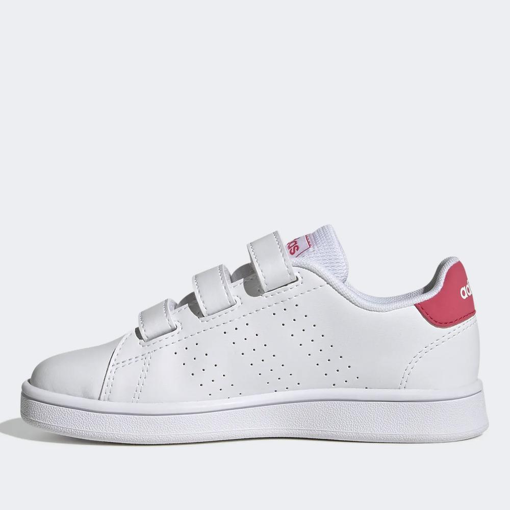 Topánky adidas Advantage Court Lifestyle Hook-and-Loop GW6495 - biele