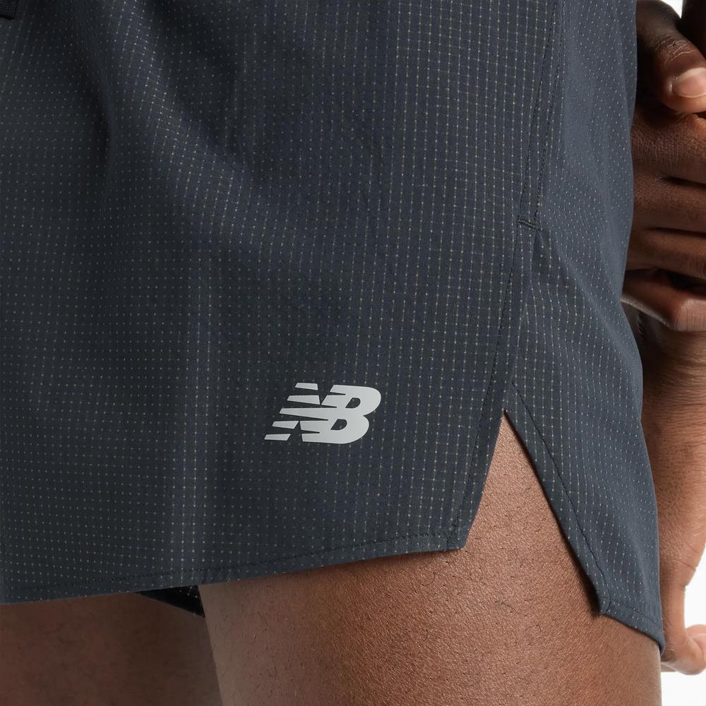 Pánske šortky New Balance MS51283BK - čierne