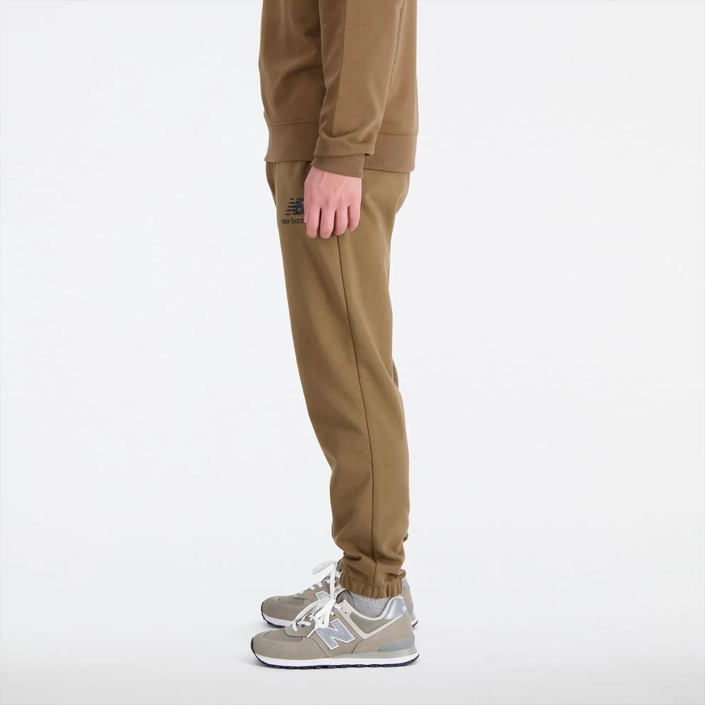 Pánske nohavice New Balance MP31539DHE – hnedé