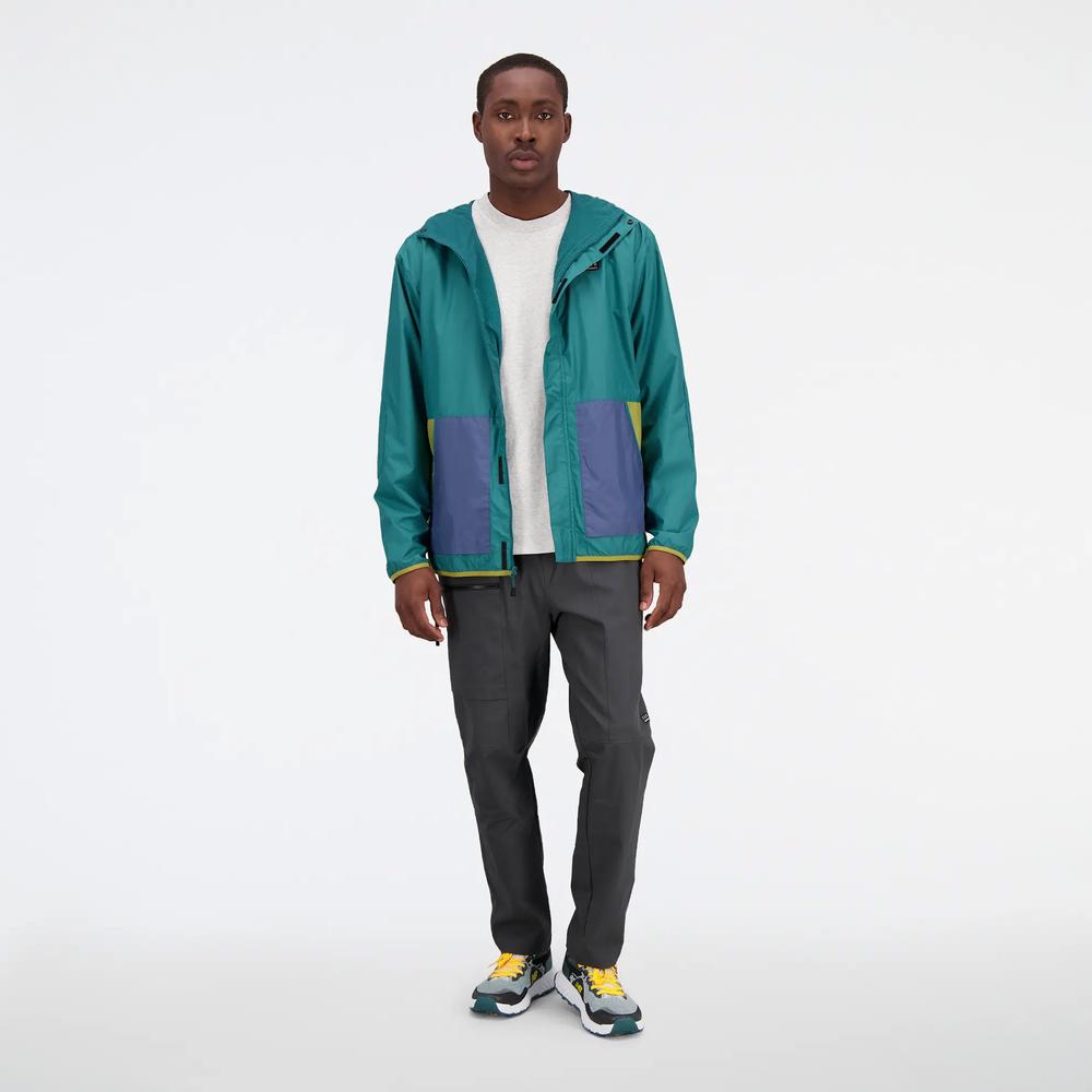 Pánska vetrovka New Balance MJ31507VDA - zelené