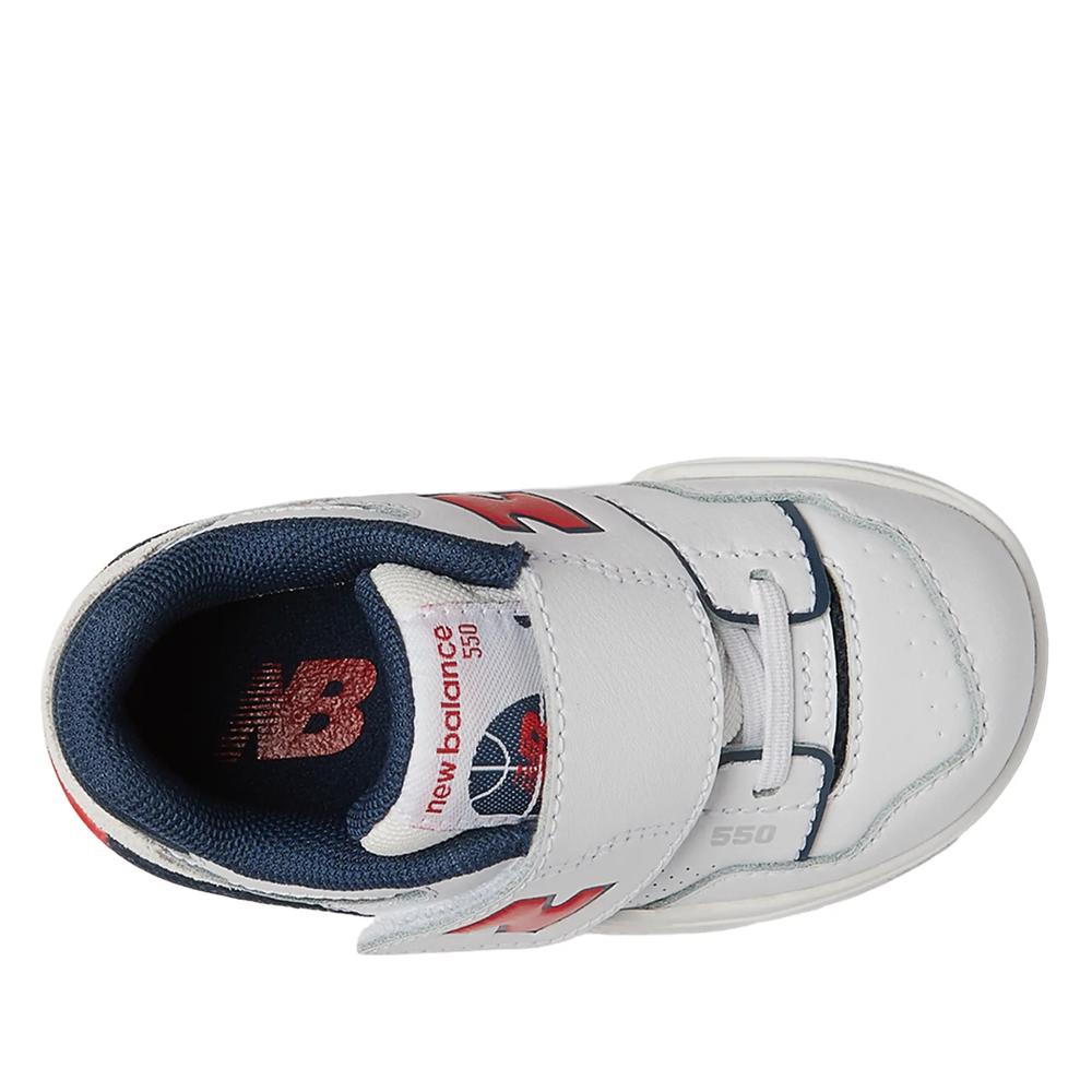 Detské topánky New Balance IHB550ED - biele
