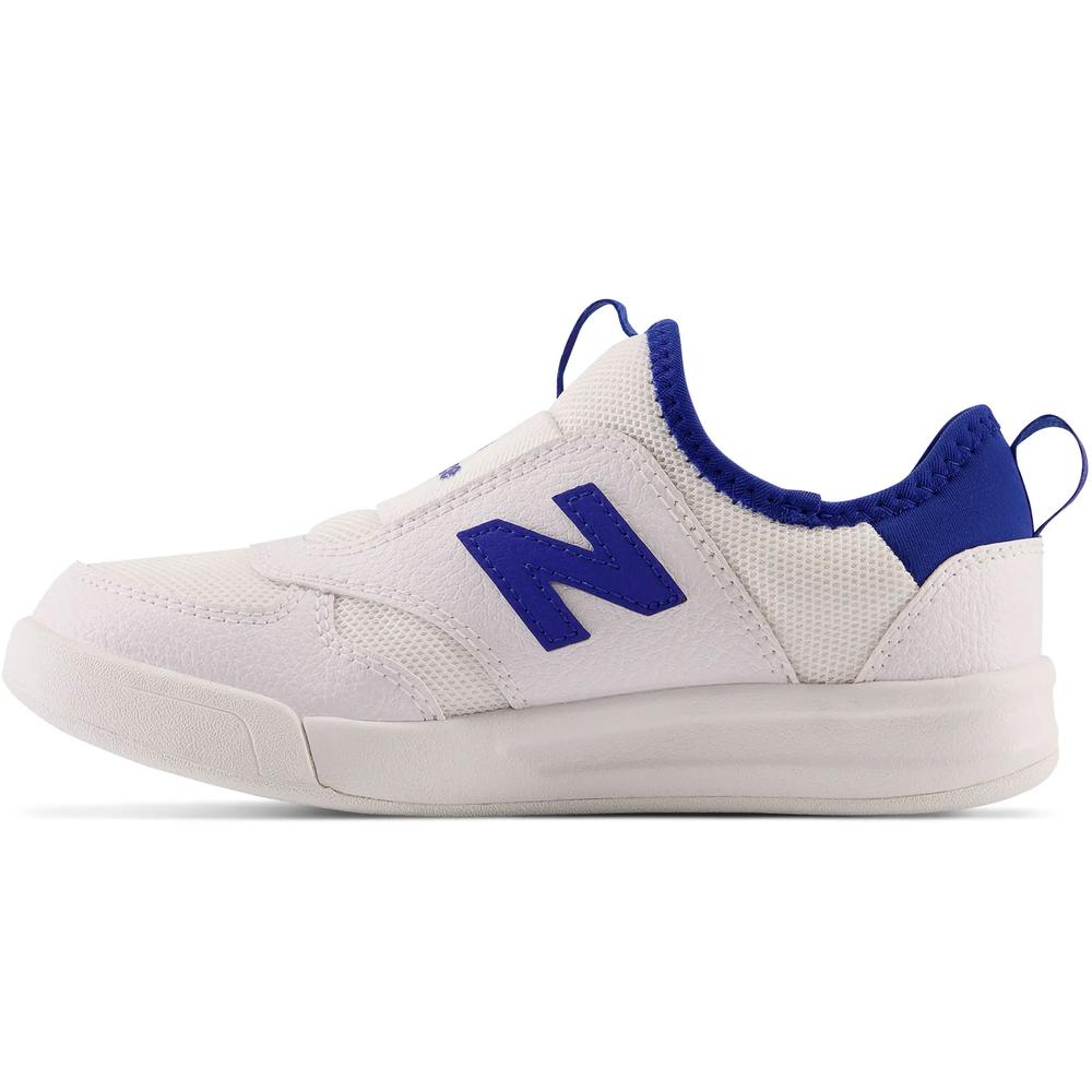 Detské topánky New Balance PT300WA1 – biele