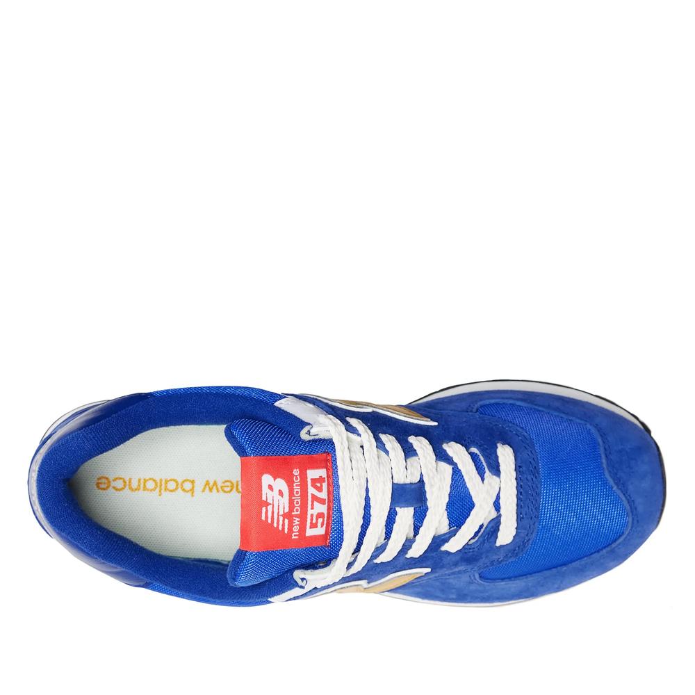 Topánky New Balance U574HBG - modré