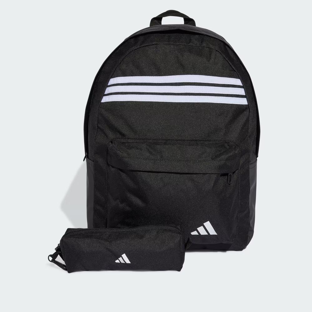 Ruksak adidas Sportswear Classic 3-Stripes Horizontal JZ3321 - čierne