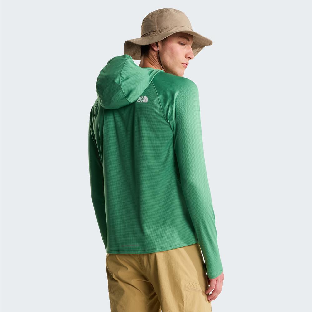 Pánske blúza The North Face Sunriser Hoodie 0A8BN8G571 - zelené