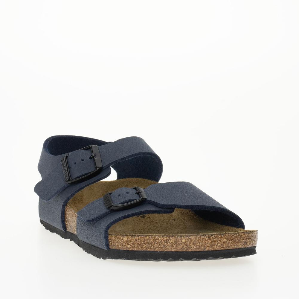 Klapky Birkenstock New York 87771 - tmavomodré