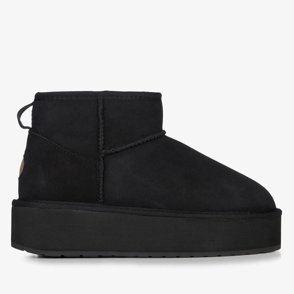 Topánky Emu Australia Stinger Micro Flatform W13082BLAK - čierne