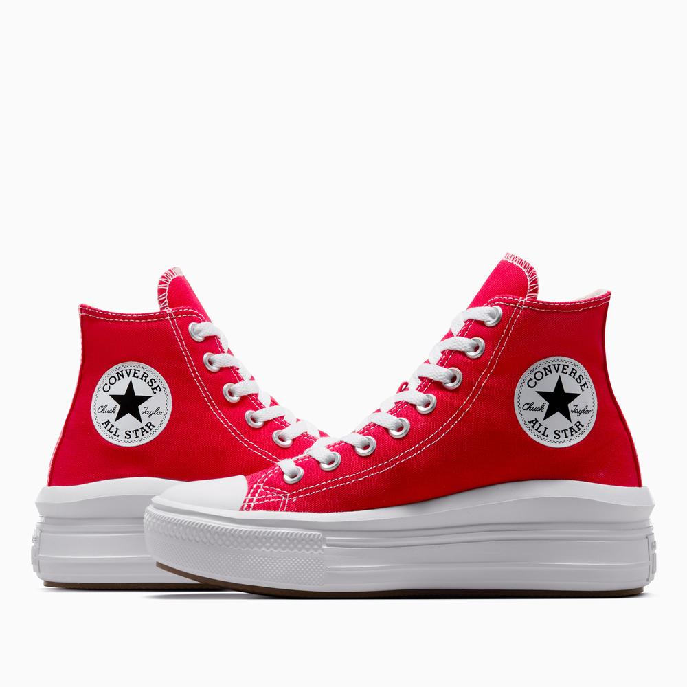 Topánky Converse Chuck Taylor All Star Move A09073C - červené