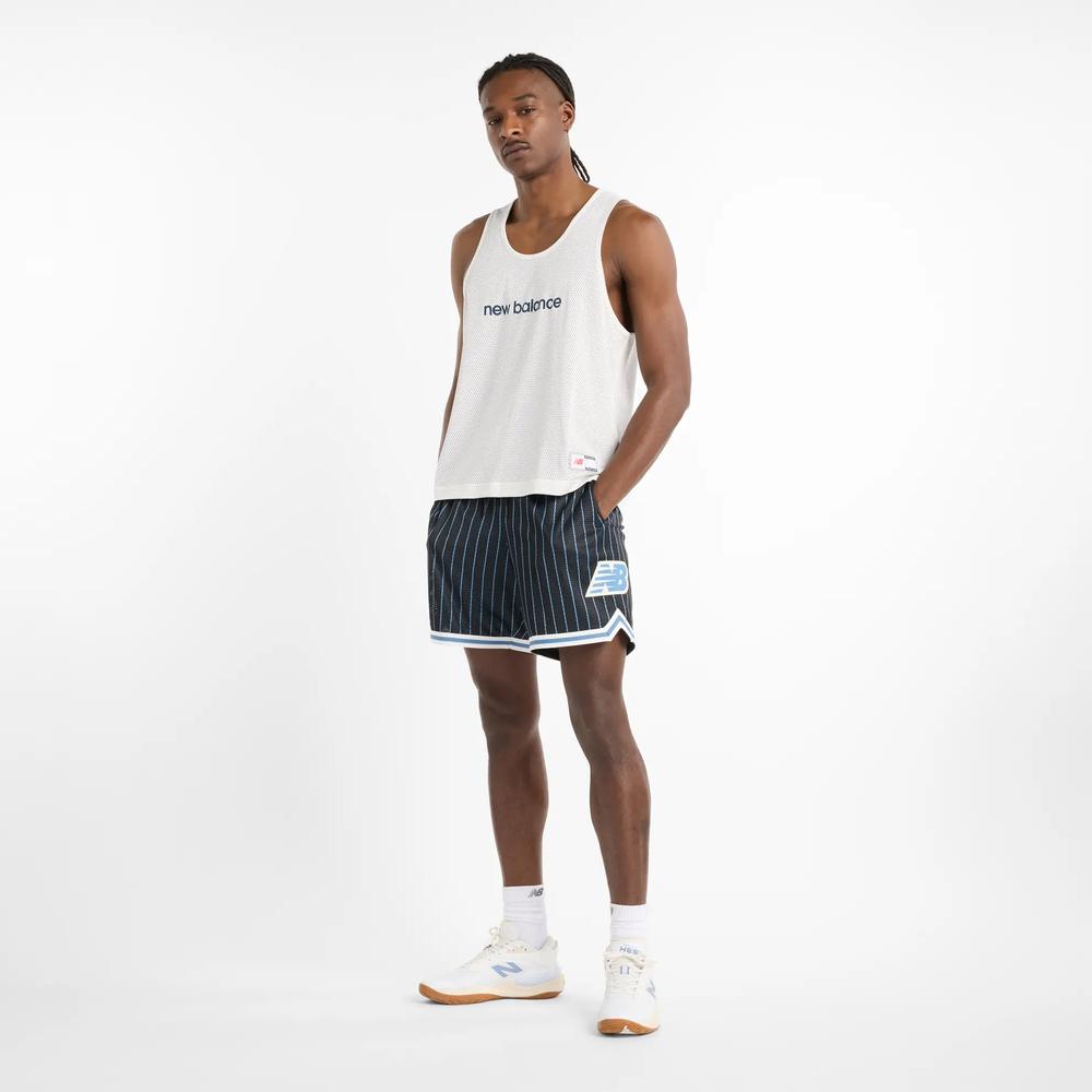 Pánske tričko New Balance MT51608BK - biele