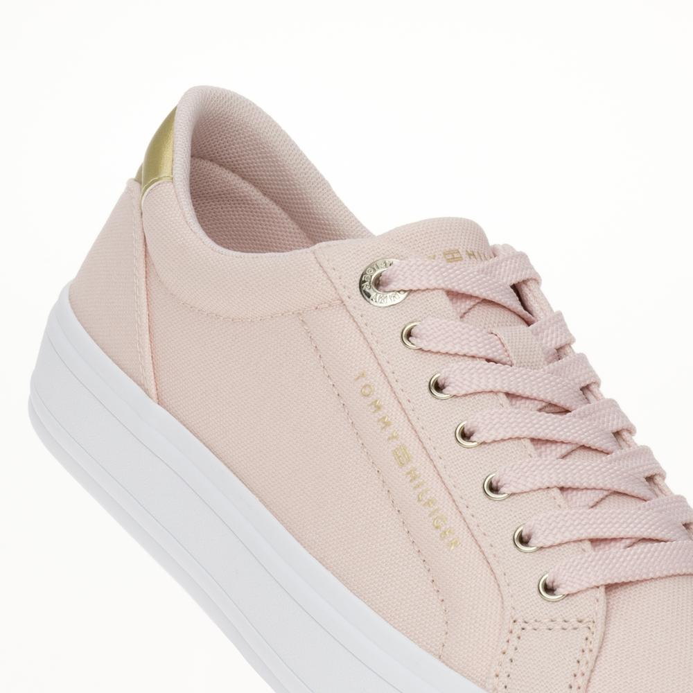 Topánky Tommy Hilfiger Essential Vulc Canvas FW0FW07682-TJQ - ružové