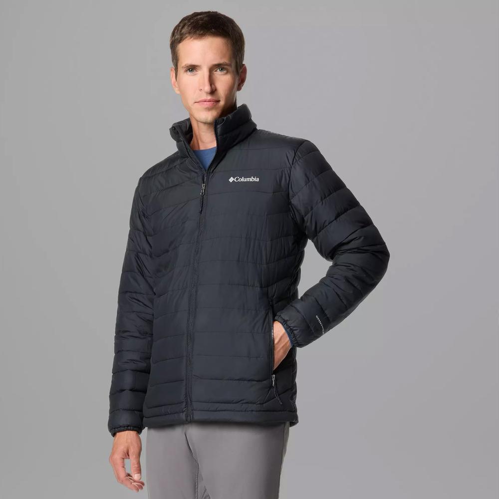 Mužský bunda Columbia Powder Lite II 2086964010 - čierne
