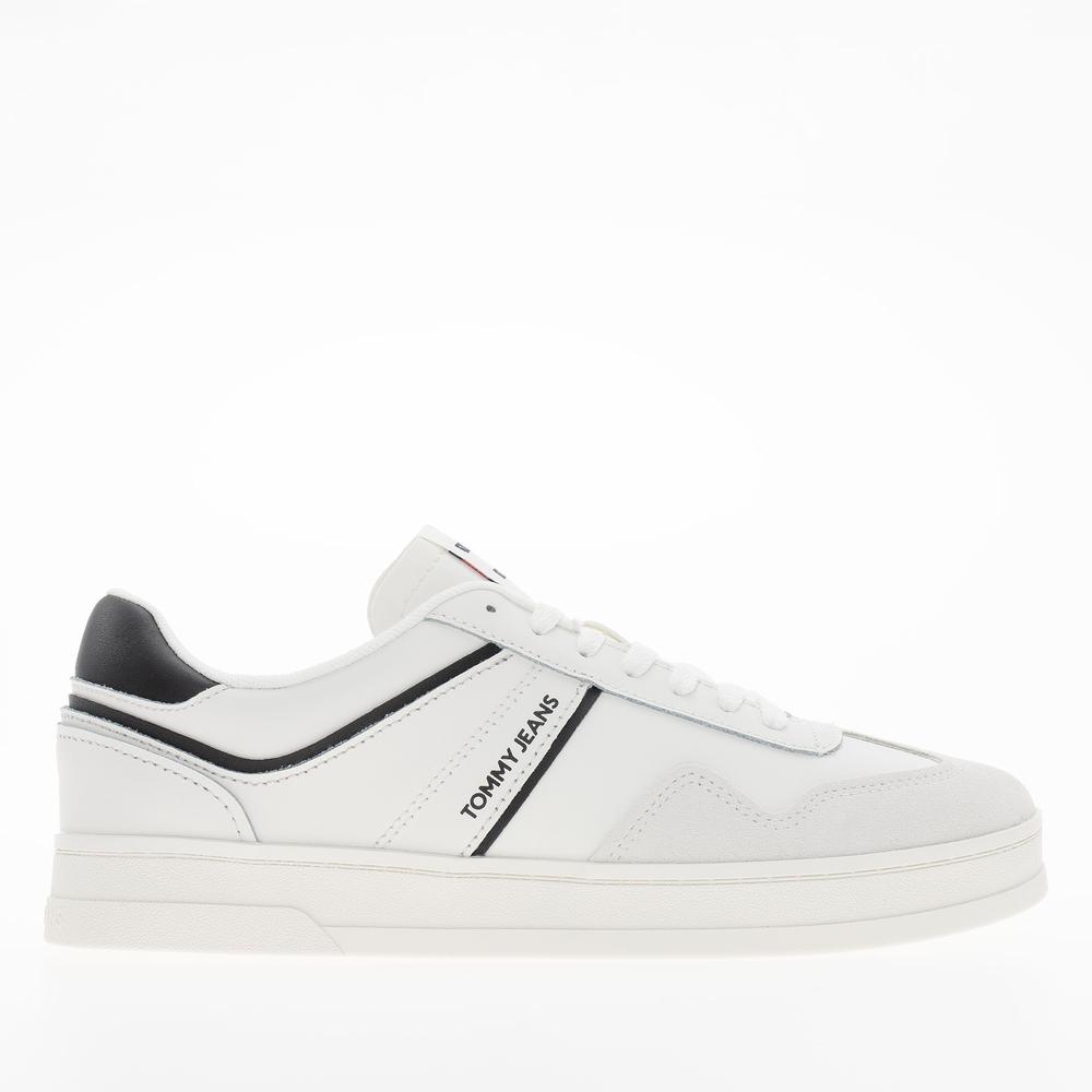 Topánky Tommy Jeans The Greenwich EM0EM01571-TCR - biele