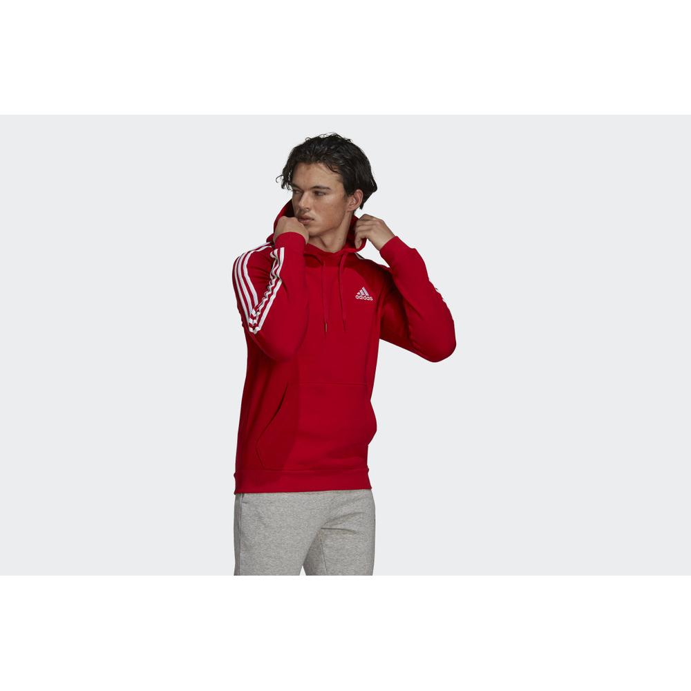 adidas Essentials Fleece 3-Stripes Hoodie > GU2523